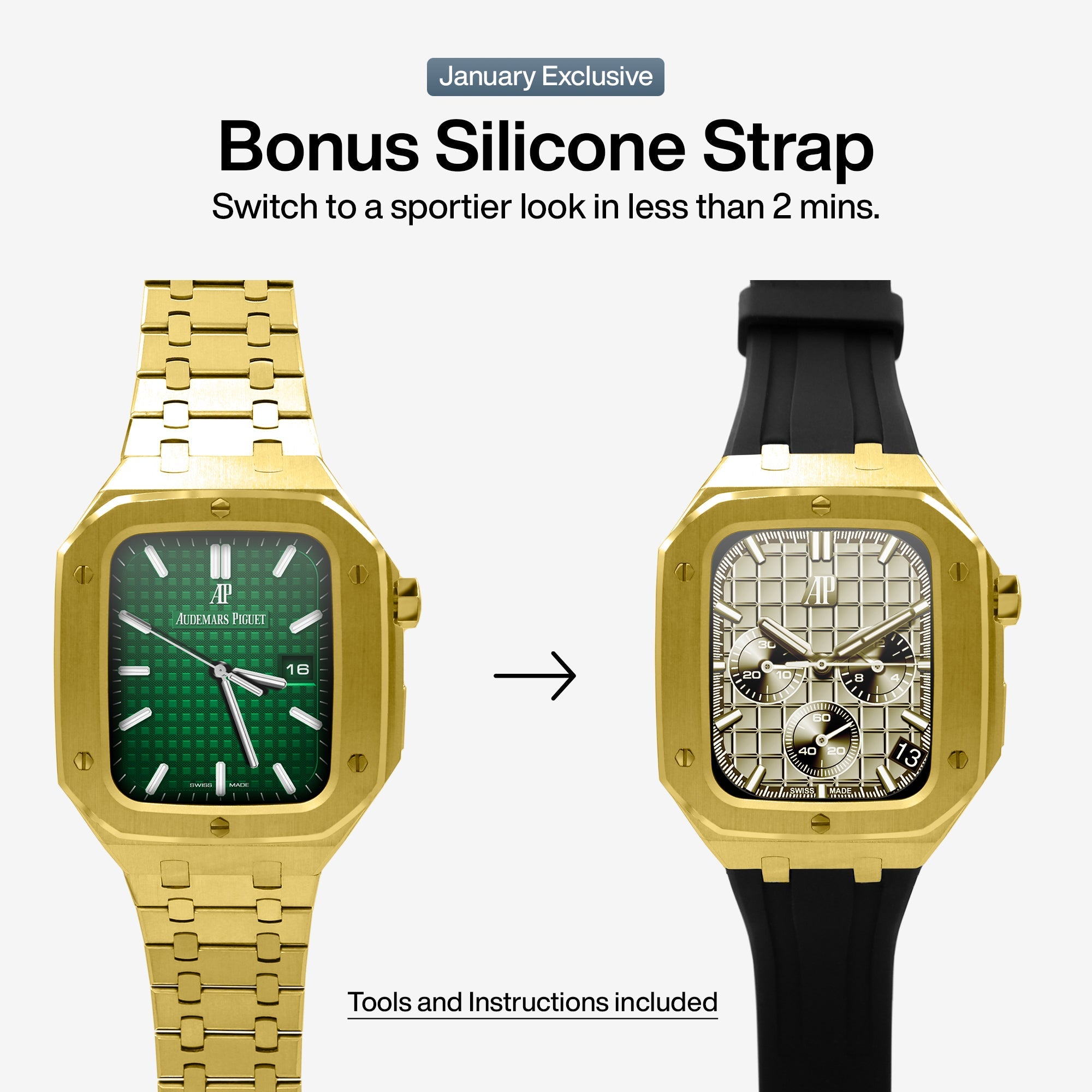 40-49mm Apple Watch Mod Case