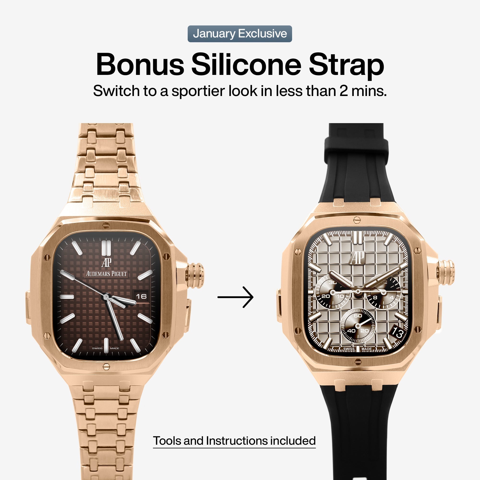 40-49mm Apple Watch Mod Case